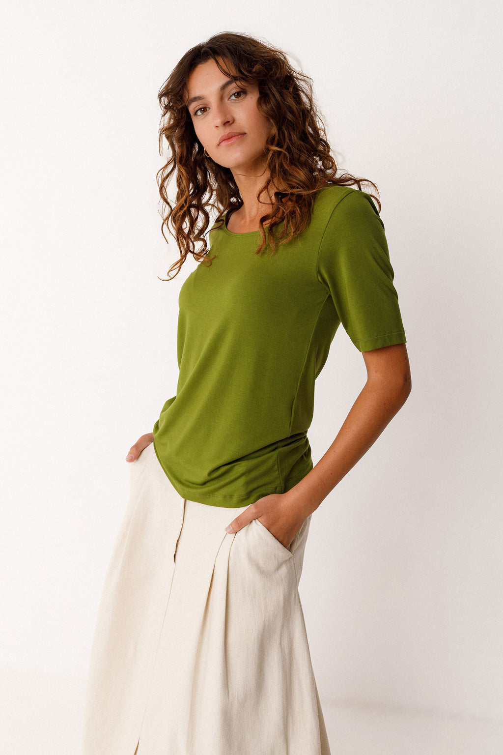 SKFK Zur-12-Shirt, Dark Green