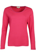 Sorgenfri Sylt Langarmshirt Sandra, red wine