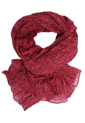 Sorgenfri Sylt Schal Leja Raspb., red wine