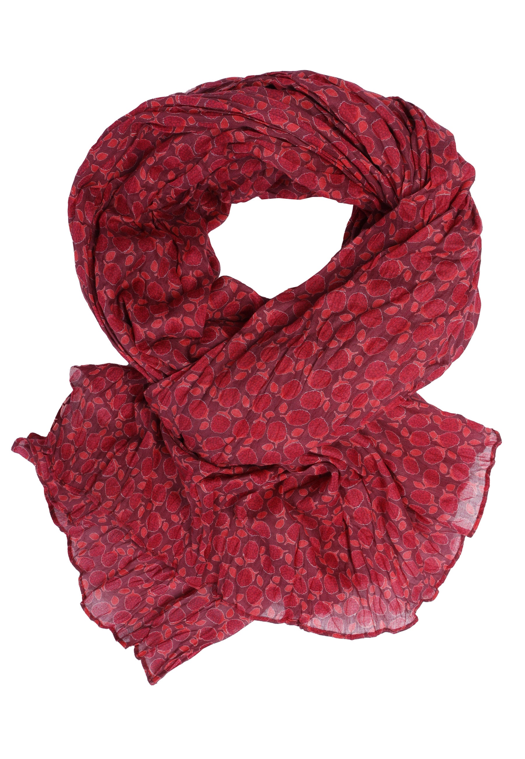 Sorgenfri Sylt Schal Leja Raspb., red wine