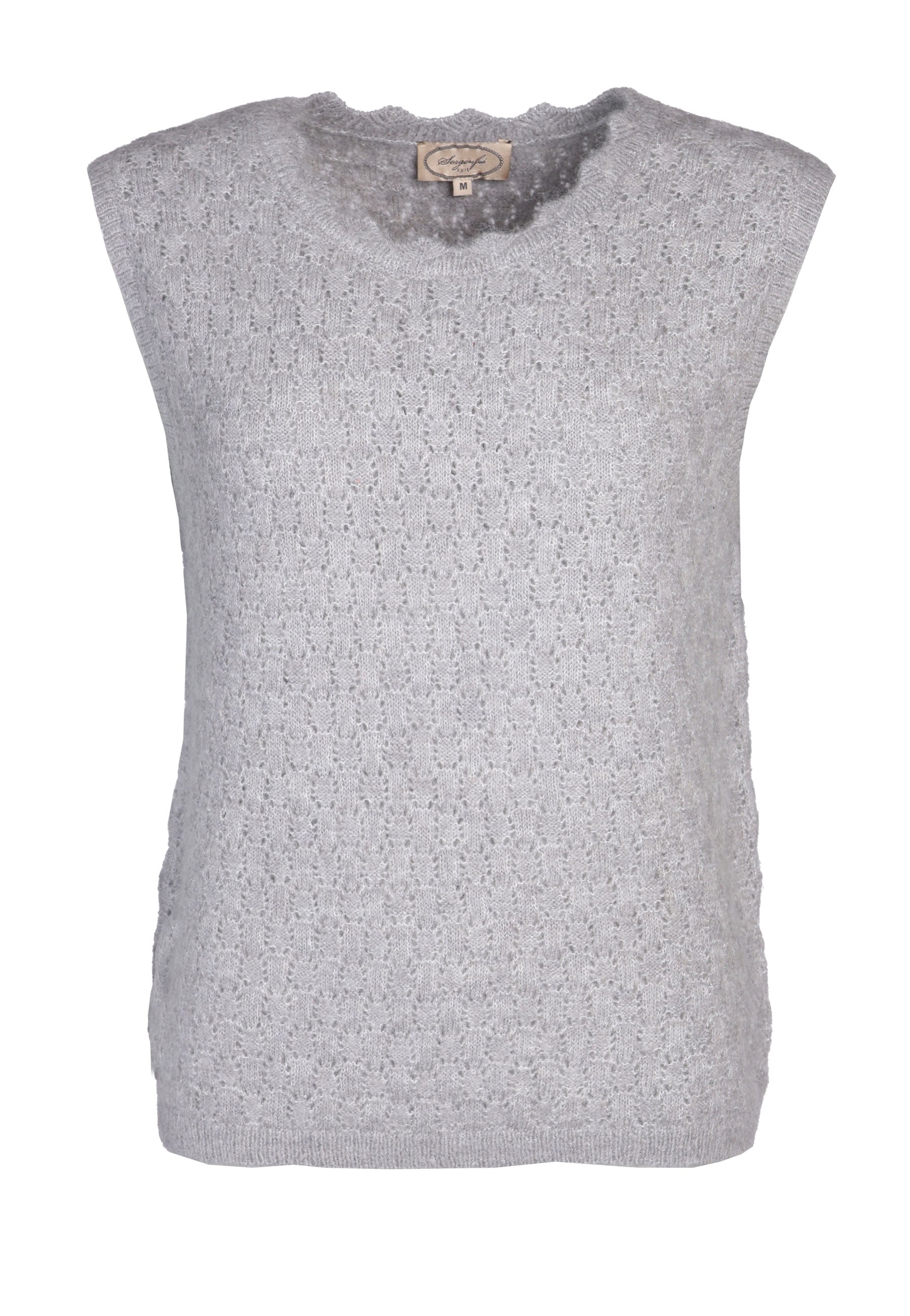 Sorgenfri Sylt Strickpullunder Elsbeth, mouse