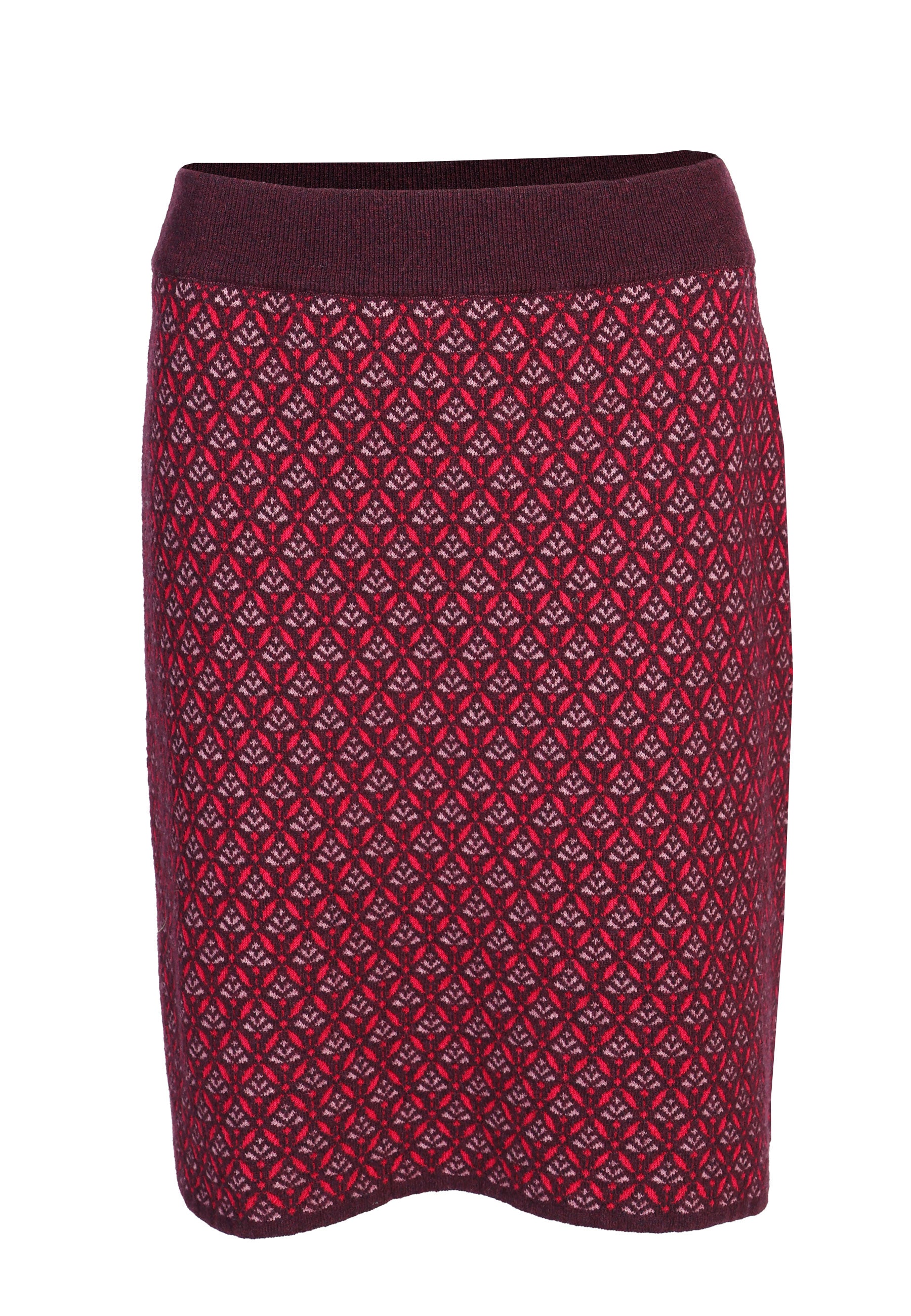 Sorgenfri Sylt Strickrock Mina, plum
