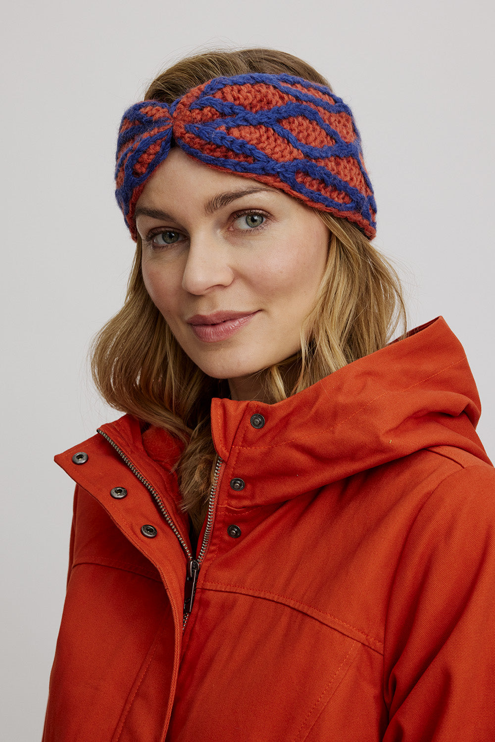 Tranquillo Stirnband aus Wolle, Ink