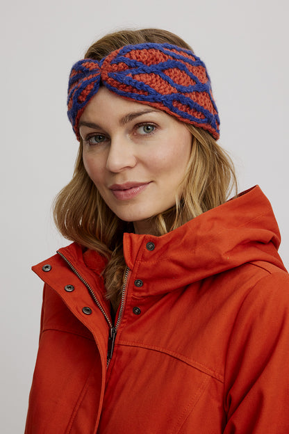 Tranquillo Stirnband aus Wolle, Ink