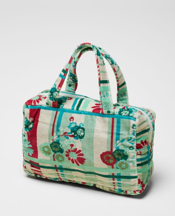 Les Touristes Samttasche klein, TEG019, Dundee Sauge