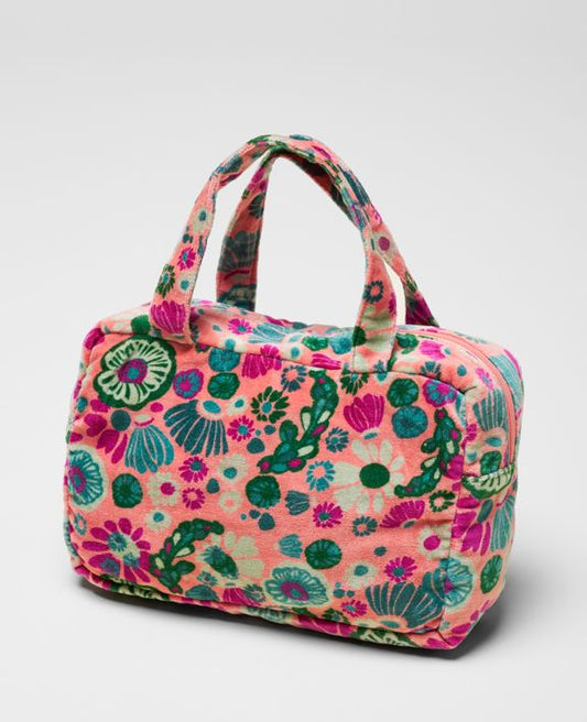 Les Touristes Samttasche klein, TEG021, Molly Coral