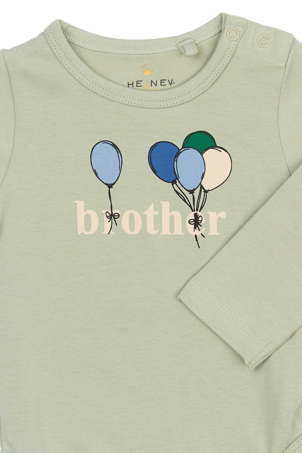 The New Baby-Body Brother, Aqua Gray