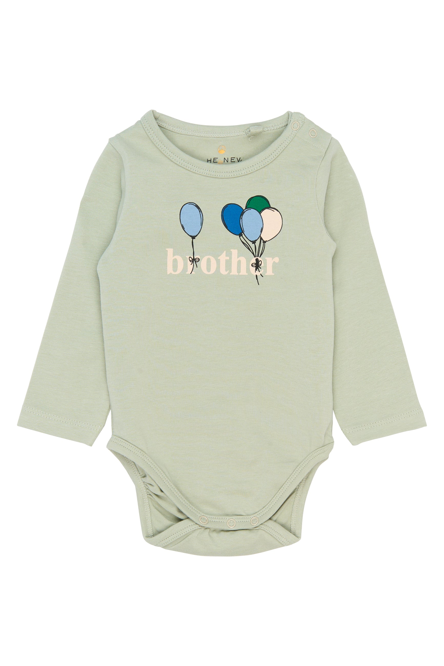The New Baby-Body Brother, Aqua Gray