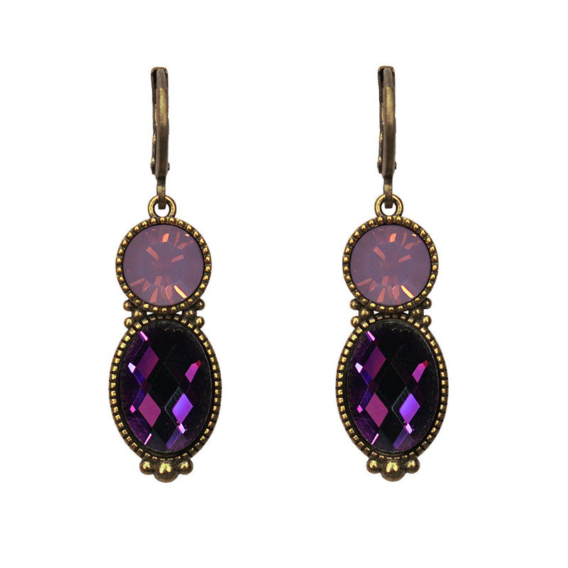 Urban Hippies Ohrringe Tosca, Purple