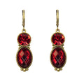 Urban Hippies Ohrringe Tosca, Red Facet