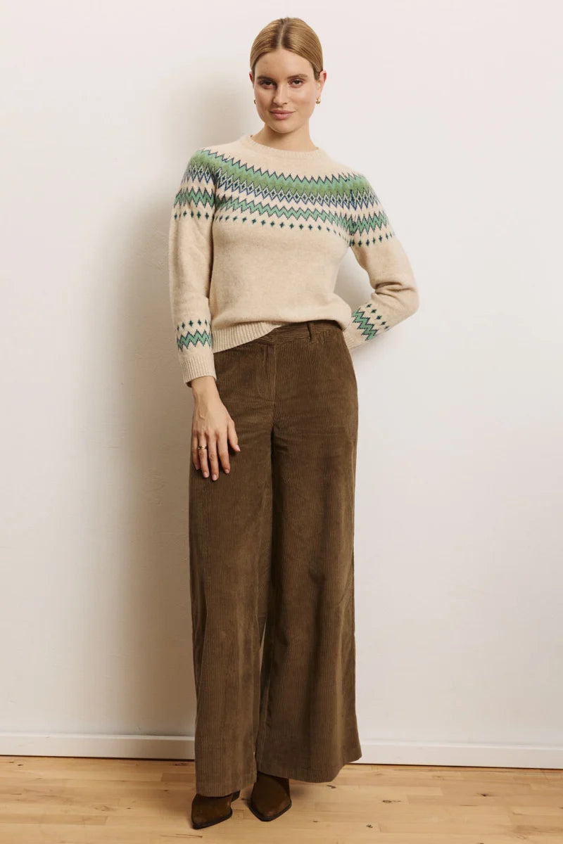 Tranquillo Cordhose Paolaa, taupe