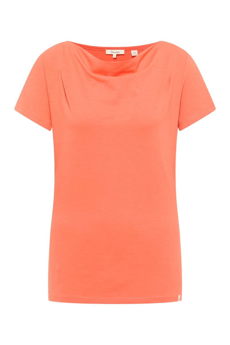 Tranquillo Jersey-Shirt Giina, camellia orange