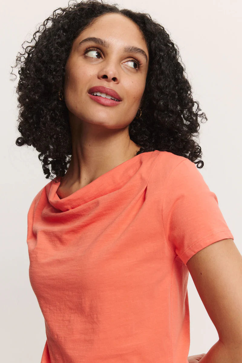 Tranquillo Jersey-Shirt Giina, camellia orange