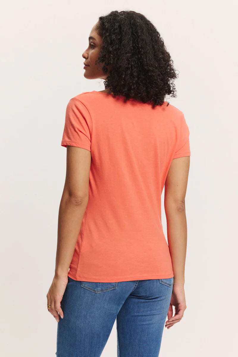 Tranquillo Jersey-Shirt Giina, camellia orange