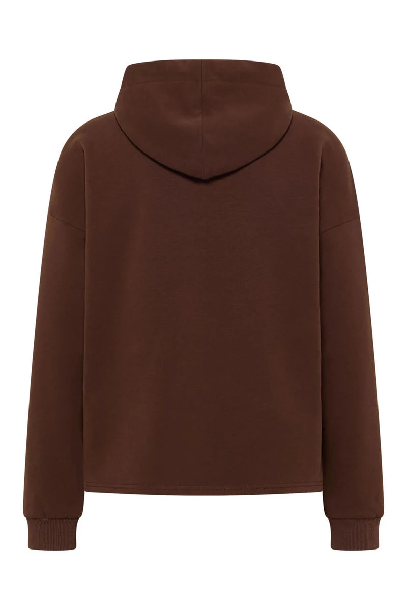 Tranquillo Hoodie Arvidee, shaved chocolate