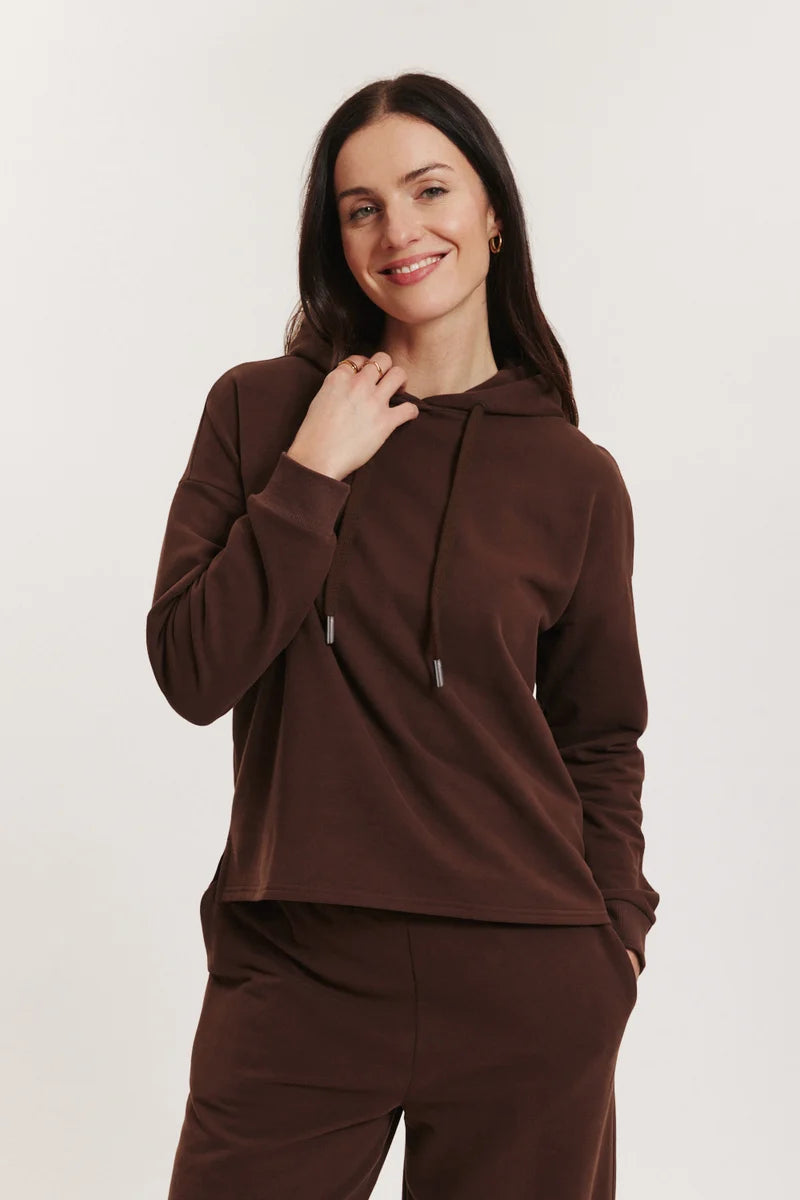 Tranquillo Hoodie Arvidee, shaved chocolate