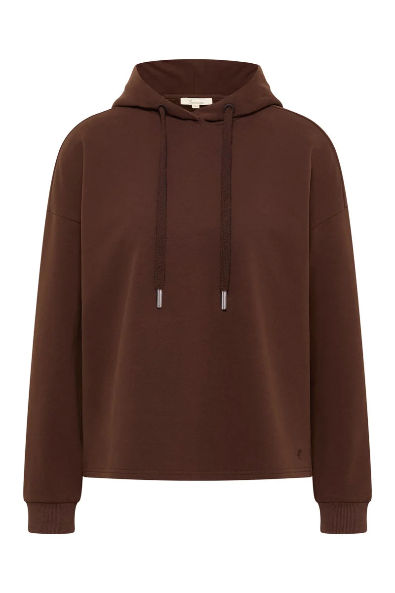 Tranquillo Hoodie Arvidee, shaved chocolate