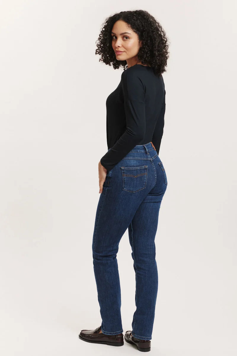 Tranquillo Jeanshose Doriis, vanatu blue