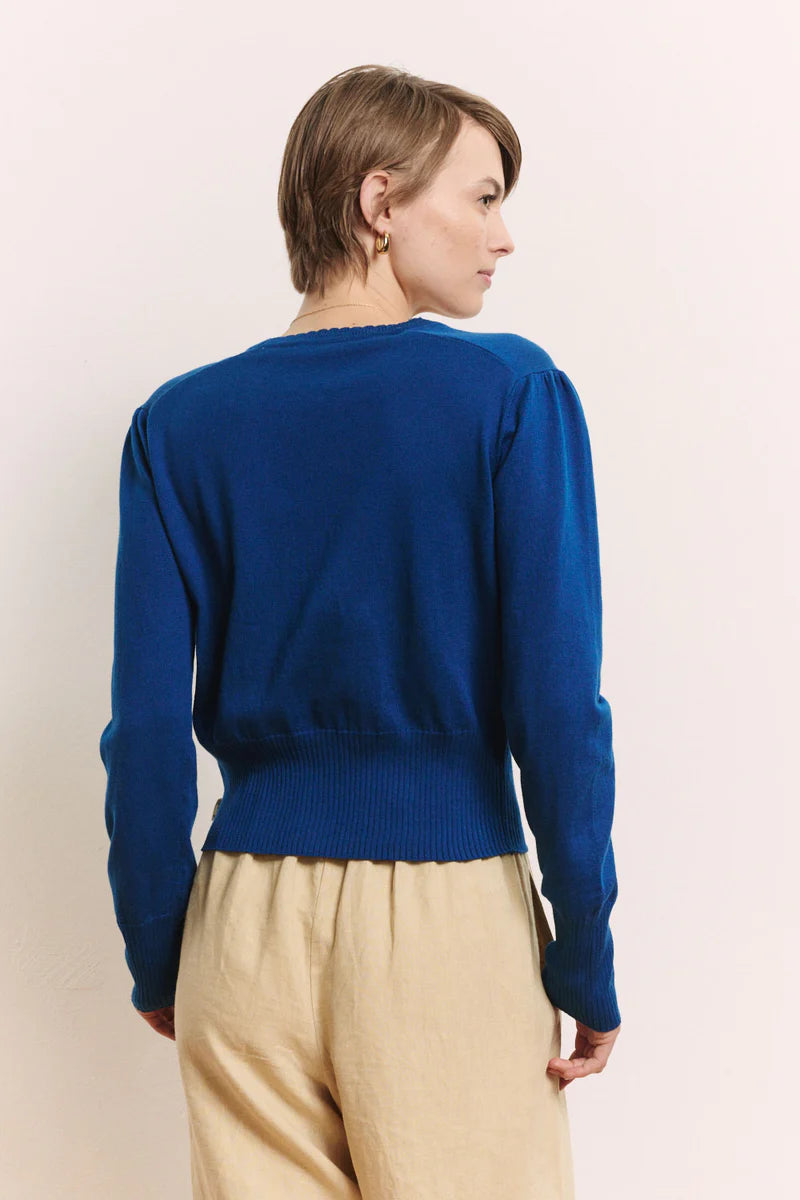 Tranquillo Strickjacke Linaa, navy