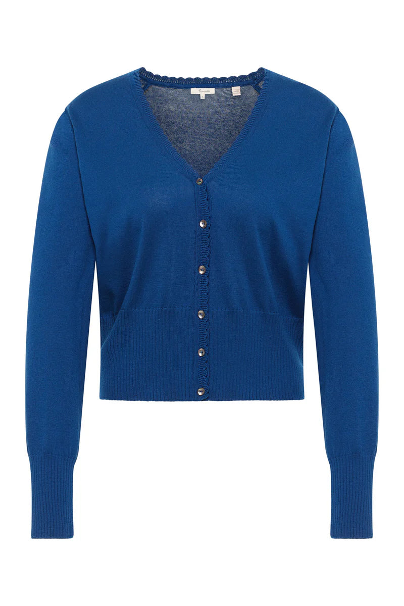 Tranquillo Strickjacke Linaa, navy