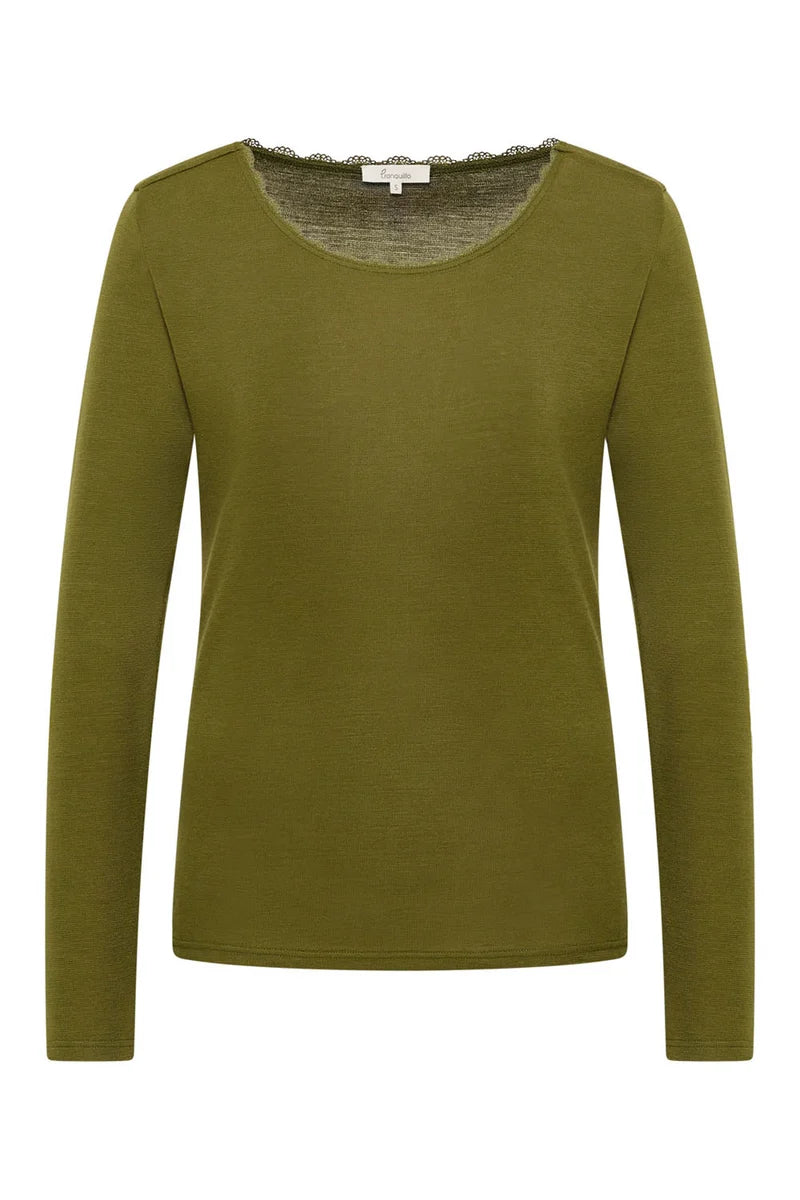 Tranquillo Longsleeve Noemiee, olive