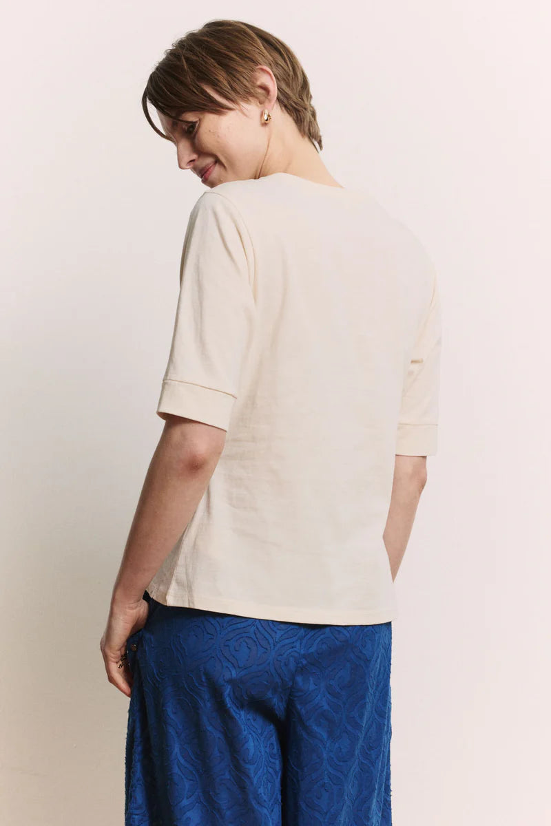 Tranquillo Jersey-Shirt Lottee, white