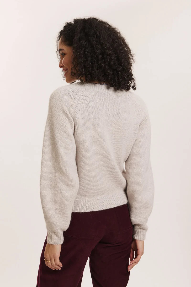 Tranquillo Strickjacke Astriid, temple gray