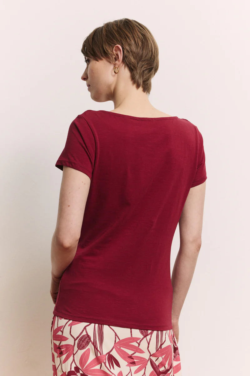 Tranquillo Jersey-Shirt Giina (tibetan red)