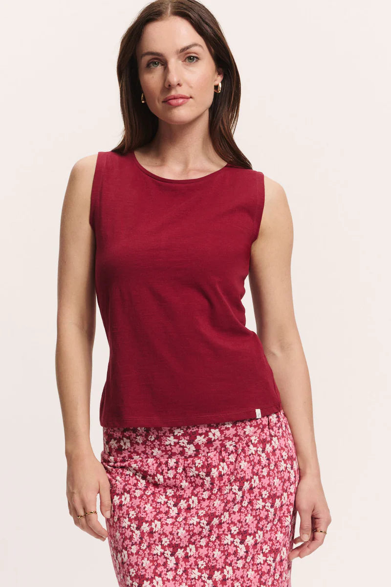 Tranquillo Jersey-Top Junaa (tibetan red)