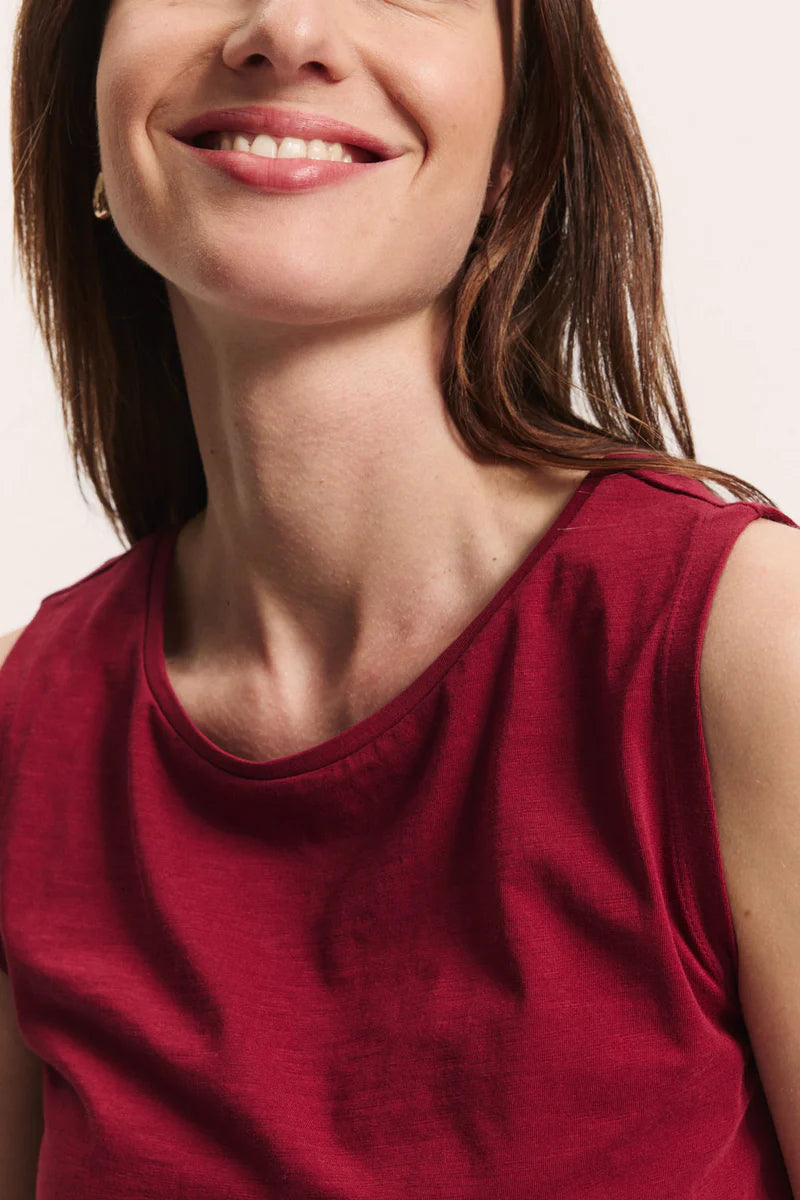 Tranquillo Jersey-Top Junaa (tibetan red)