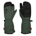 Trollkids 3 Finger Schneehandschuhe, ivy/black
