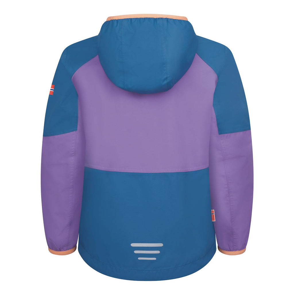 Trollkids Bjordal Regenjacke, cornflower/violet sorbet