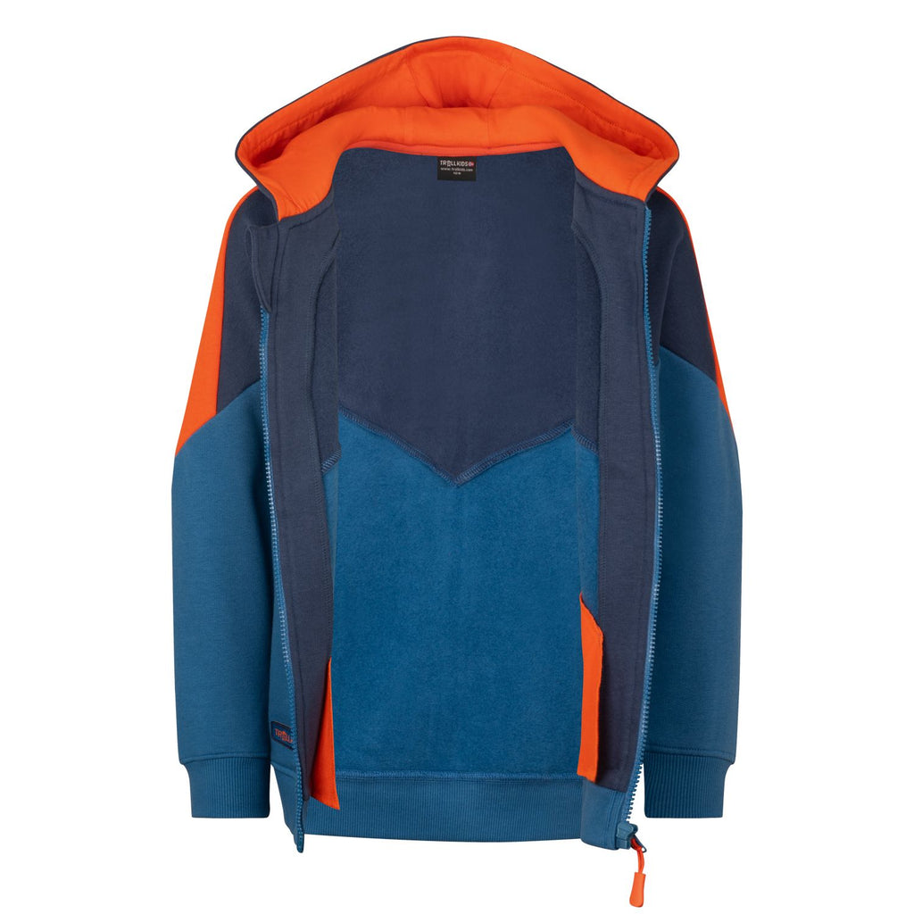 Trollkids Sweatjacke Flekkefjord, nordic blue