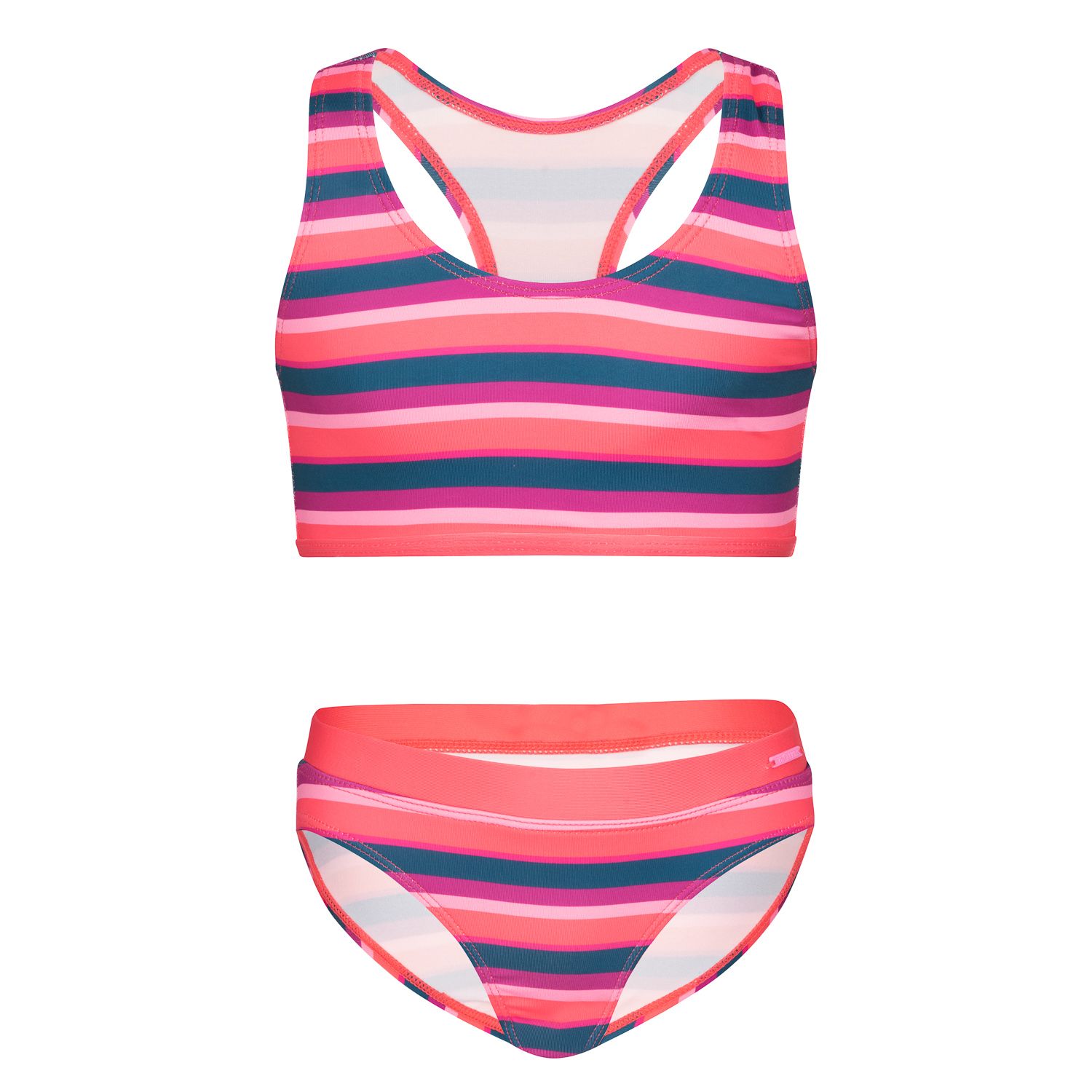 Trollkids Kvalvika Bikini, bright pink/watermelon
