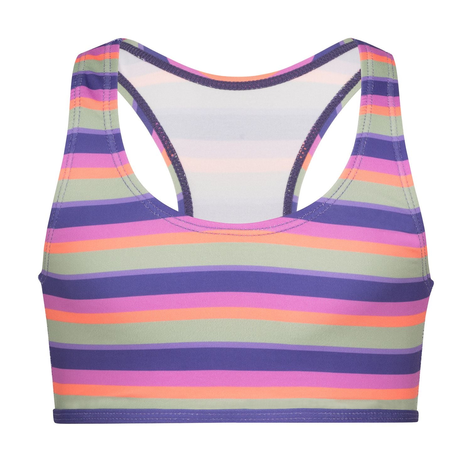 Trollkids Kvalvika Bikini, mallow pink/violet blue