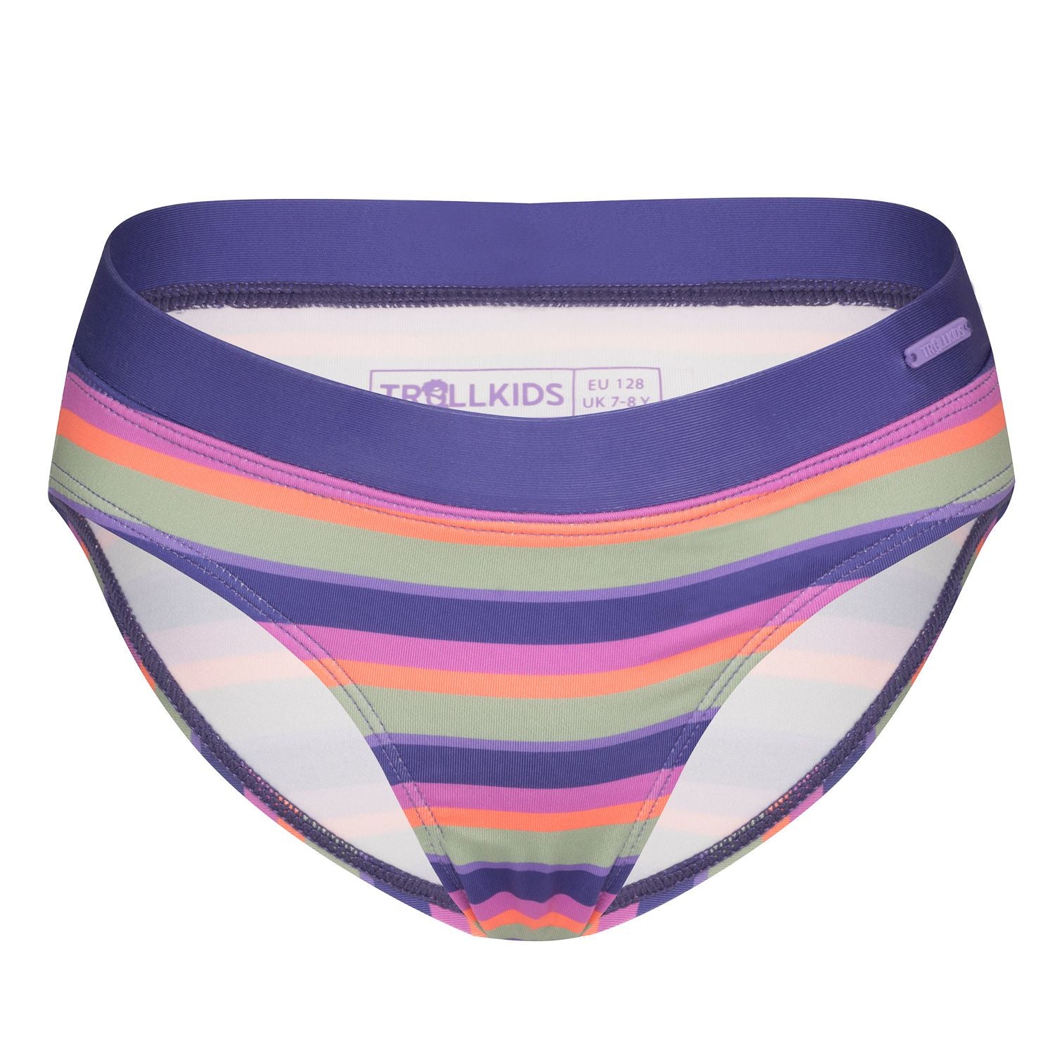 Trollkids Kvalvika Bikini, mallow pink/violet blue