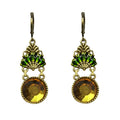 Urban Hippies Ohrringe Alice, green&golden