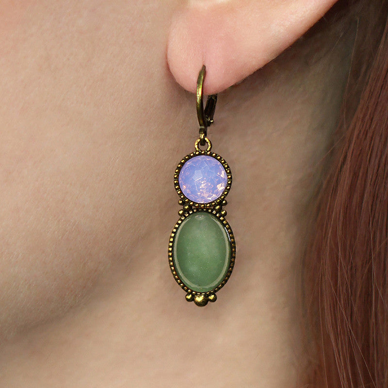 Urban Hippies Ohrringe Tosca, Sage&Lilac