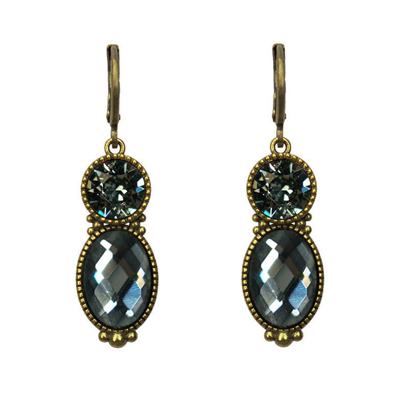 Urban Hippies Ohrringe Tosca, Grey Facet