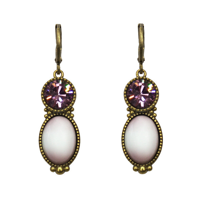 Urban Hippies Ohrringe Tosca, Mauve Melée