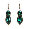 Urban Hippies Ohrringe Tosca, Vintage Emerald