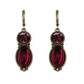 Urban Hippies Ohrringe Tosca, Vintage Ruby