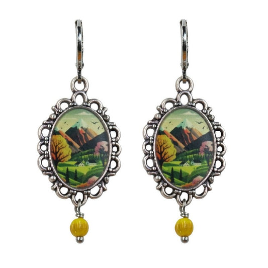 Urban Hippies Ohrringe Valley, Silber