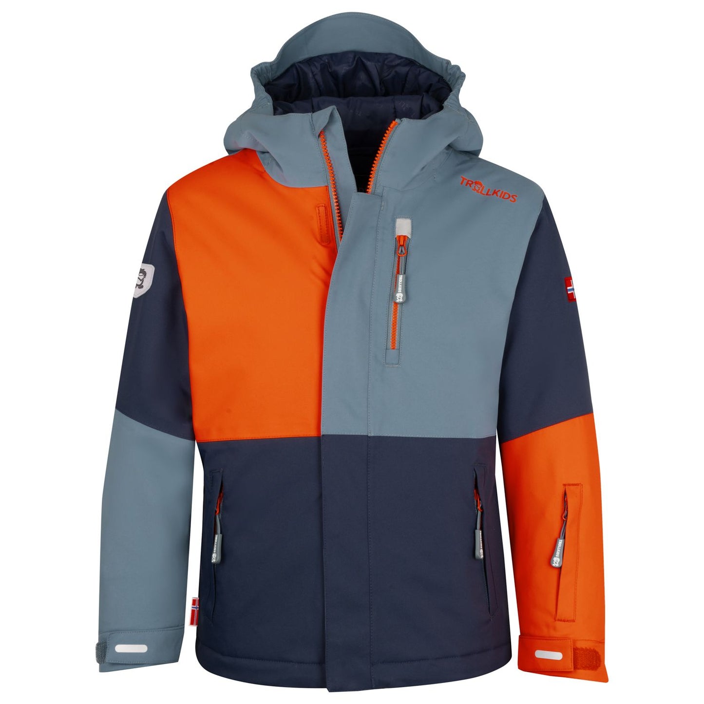 Trollkids Winterjacke Hallingdal, steel blue