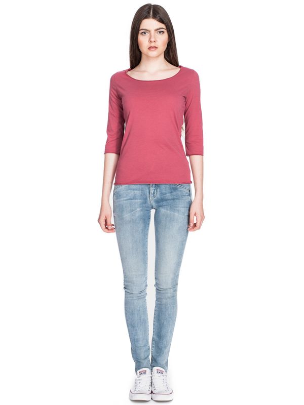 Ato Berlin Damen Shirt Caja, Himbeer