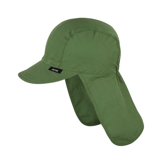 PurePure Sonnenhut mit Nackenschutz und UV-Schutz, Matcha