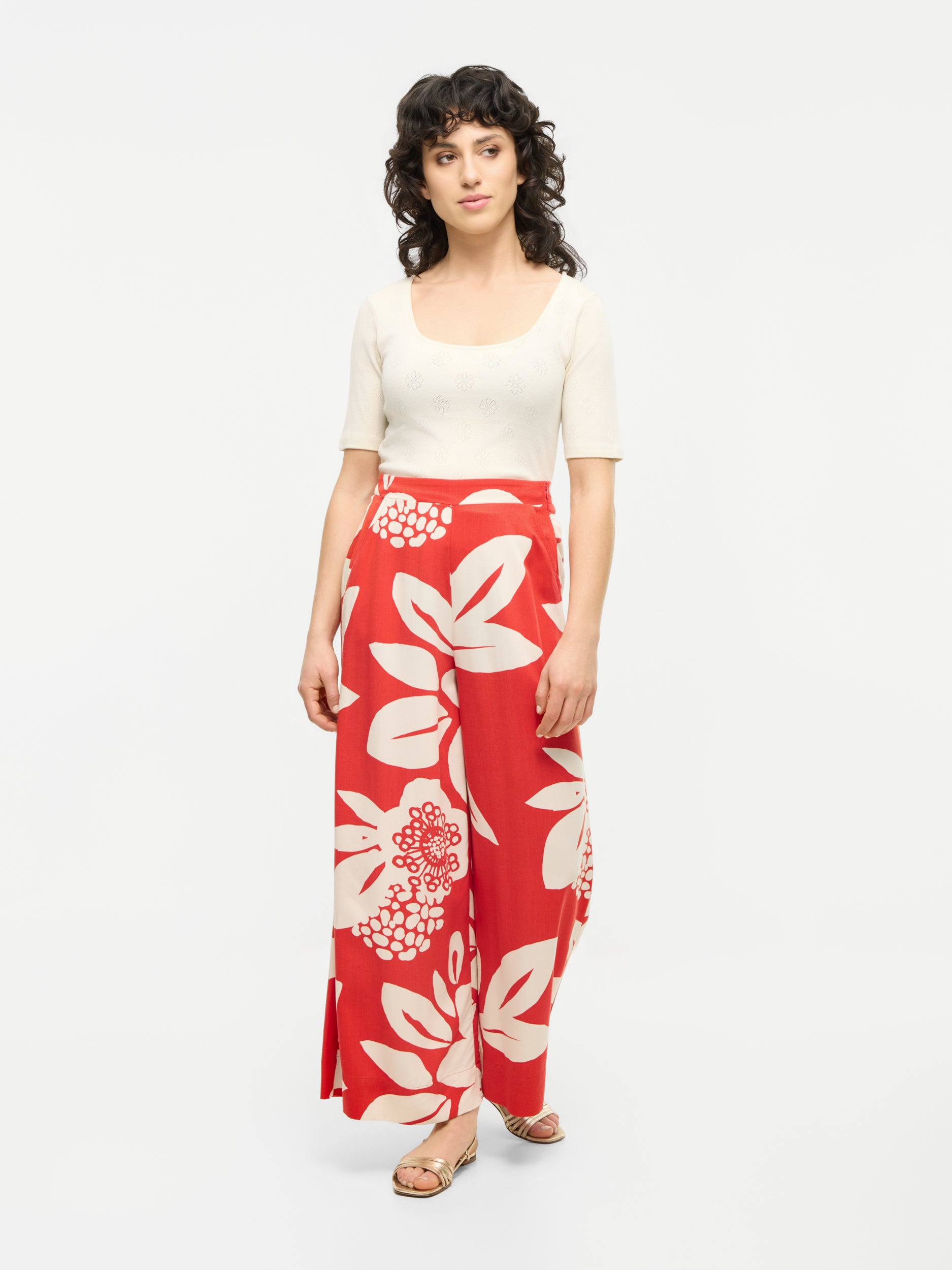Mademoiselle Yéyé Boho Breeze Culotte Trousers