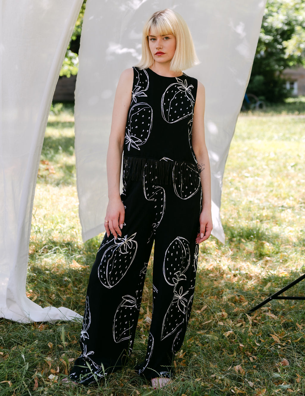 Mademoiselle Yéyé Floating Dreams Palazzo Trousers