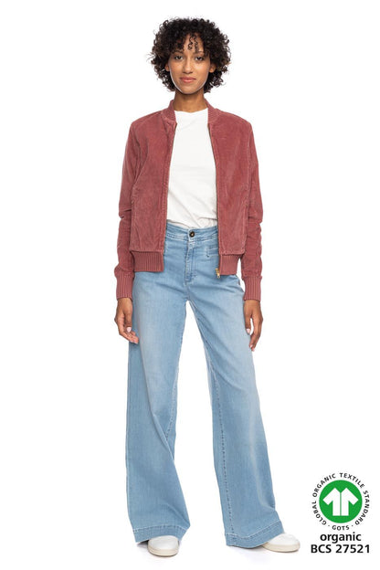 Ato Berlin Damen Breitcordjacke Bebe, Apple