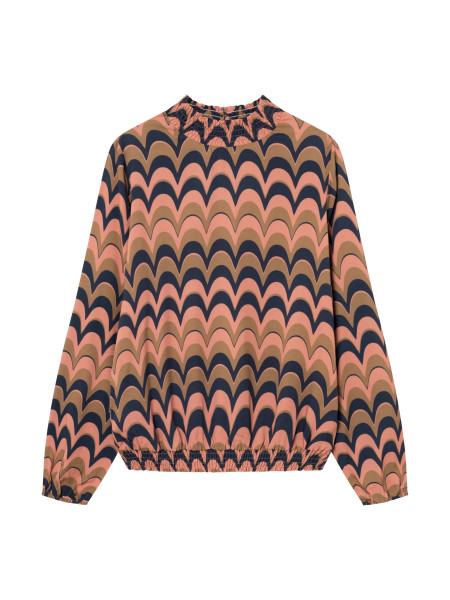 Mademoiselle Yéyé Hey Girl Blouse, Wavy | Faire Mode von Mademoiselle Yéyé bei Das bunte Chamäleon in Bamberg
